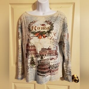 EUC Rome themed shirt size Large